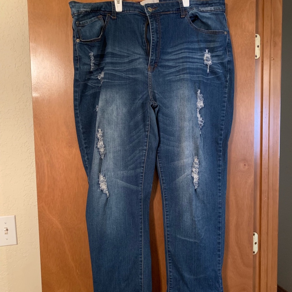 Size 24 L&B distressed jeans